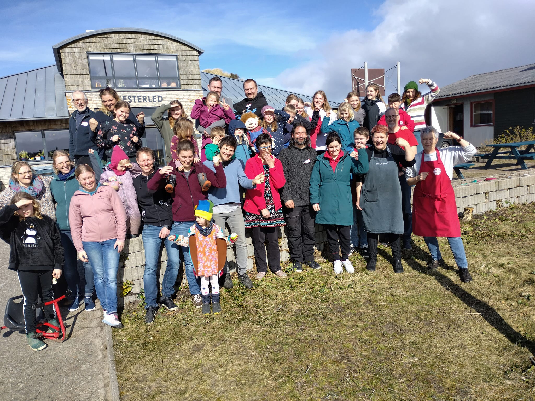 På lejrskole i kedeldragt