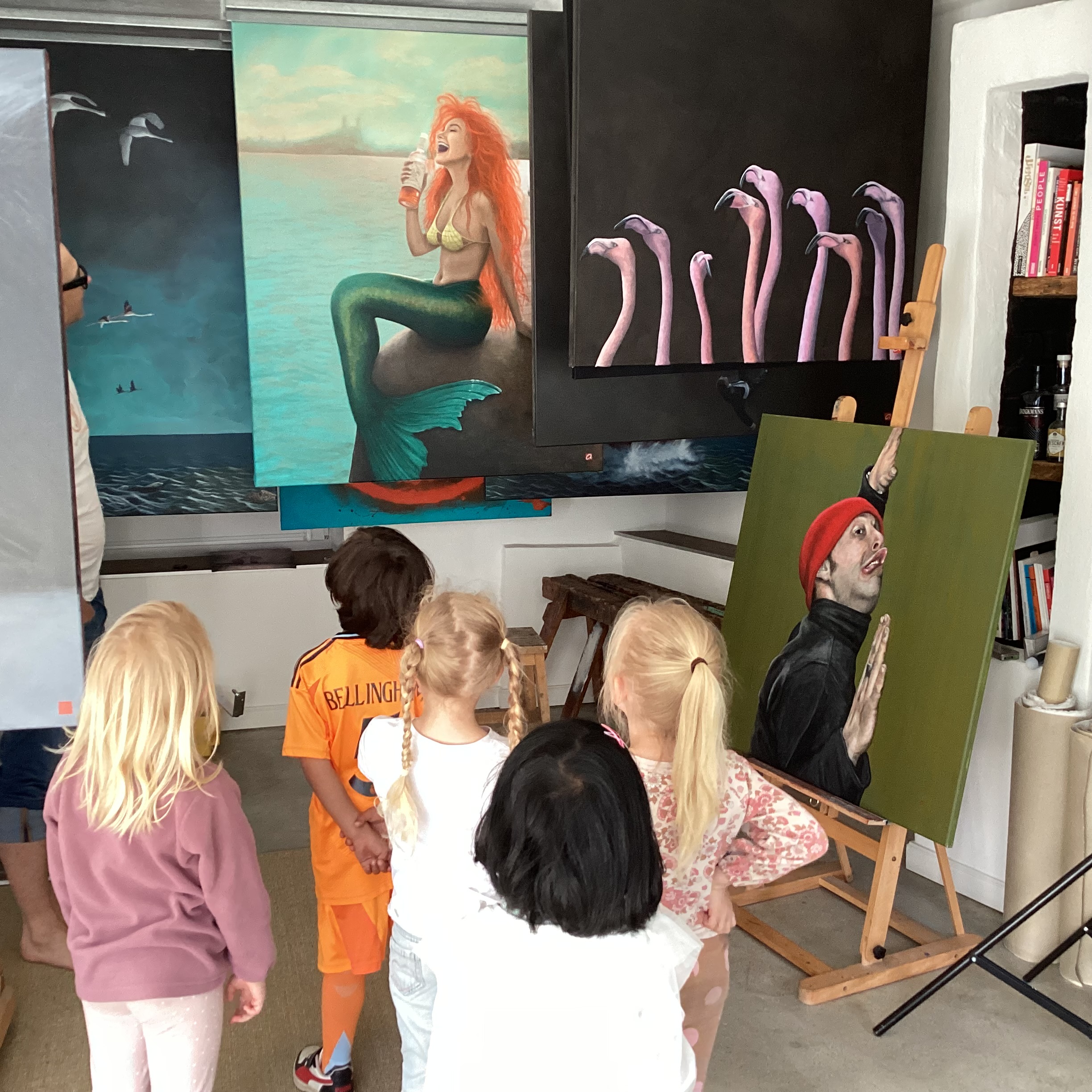 Kunst i børnehøjde