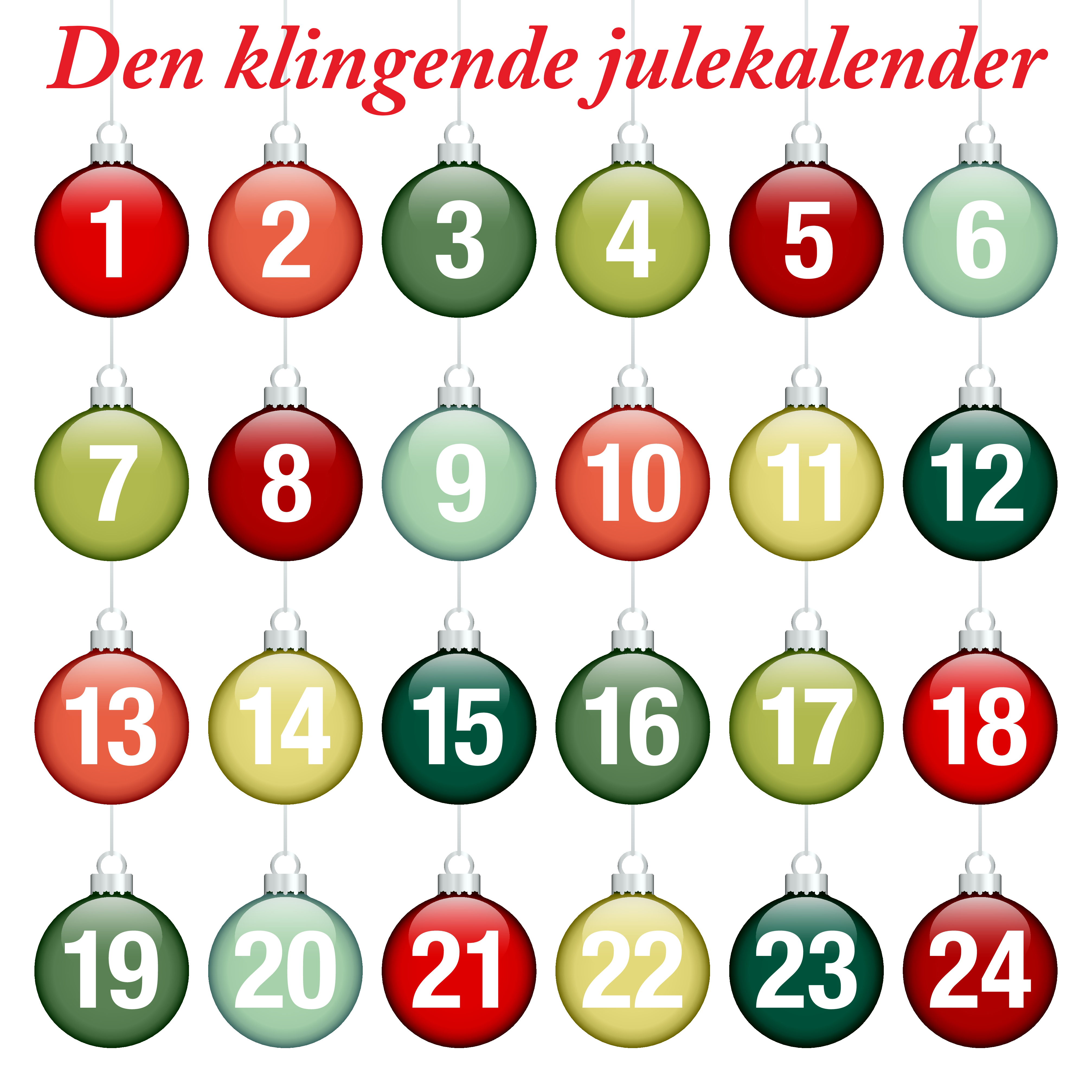 Den klingende julekalender