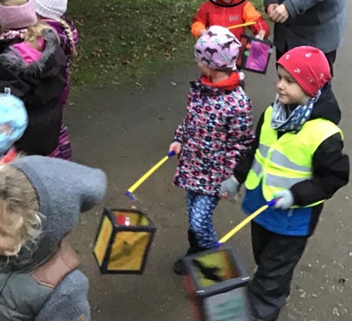 Kreativt lanterneløb