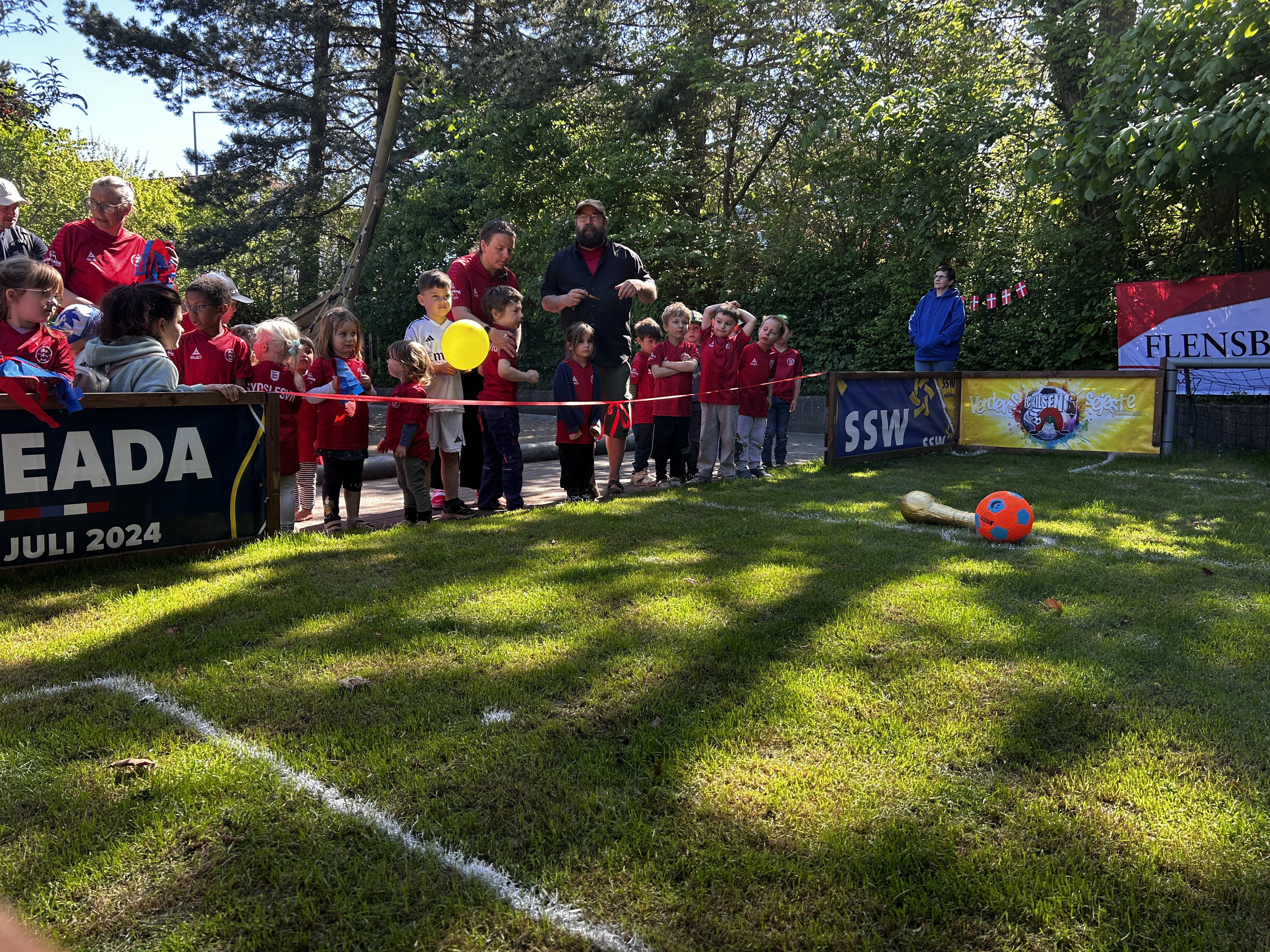 Børnehave med egen fodboldbane