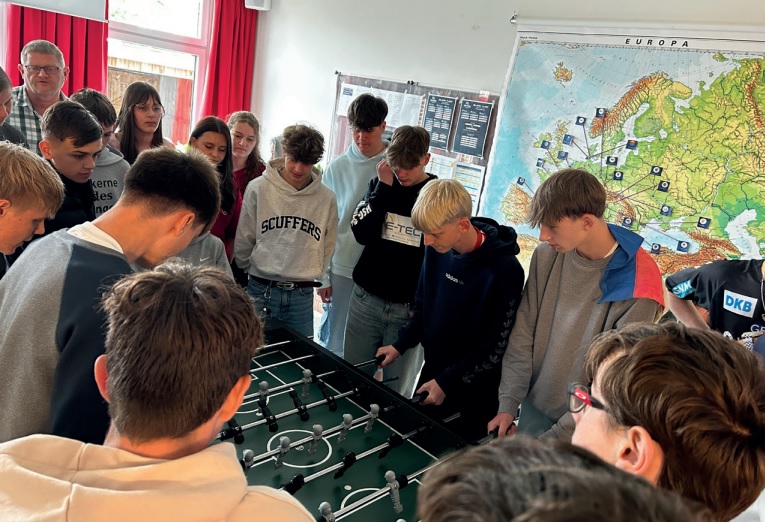 På Cornelius var Europeada på bordet